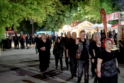 Schwarze Freaks und normale Menschen: Die Bilder vom Wave Gotik Treffen in Leipzig 2024 - 
