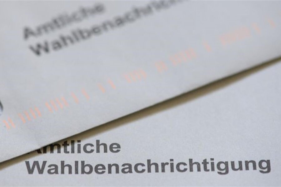 Schwarzenberg: Auf Briefen mit Wahlbenachrichtigungen standen unvollständige Adressen - Für die Wahlen am 9. Juni werden derzeit die Wahlbenachrichtigungsbriefe – hier ein Symbolfoto – verschickt.