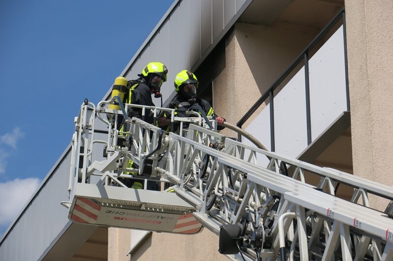 Schwarzenberg: Feuerwehreinsatz nach Küchenbrand - 