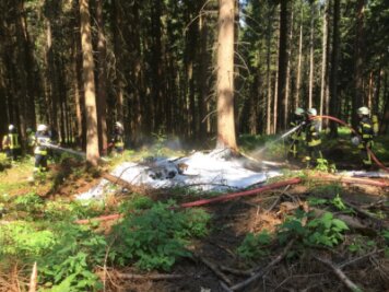 Schwelbrand in Waldstück bei Waldkirchen - Zu einem Schwelbrand kam es am Samstagvormittag bei Waldkirchen.