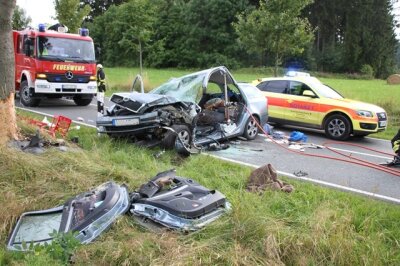 Schwerverletzter bei Unfall in Eibenstock - 