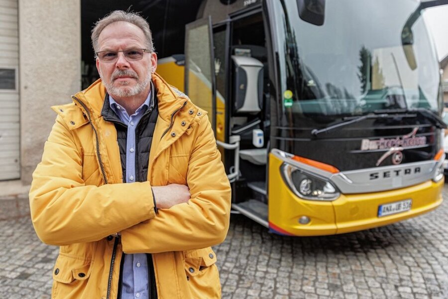 Sehmataler Busunternehmer zum Erzgebirger des Jahres gewählt - Busunternehmer Udo Burkert aus Sehma ist zum Erzgebirger des Jahres gewählt worden. 