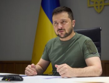 Wolodymyr Selenskyj hat die Reden für das Buch "Botschaft aus der Ukraine" selbst ausgewählt.