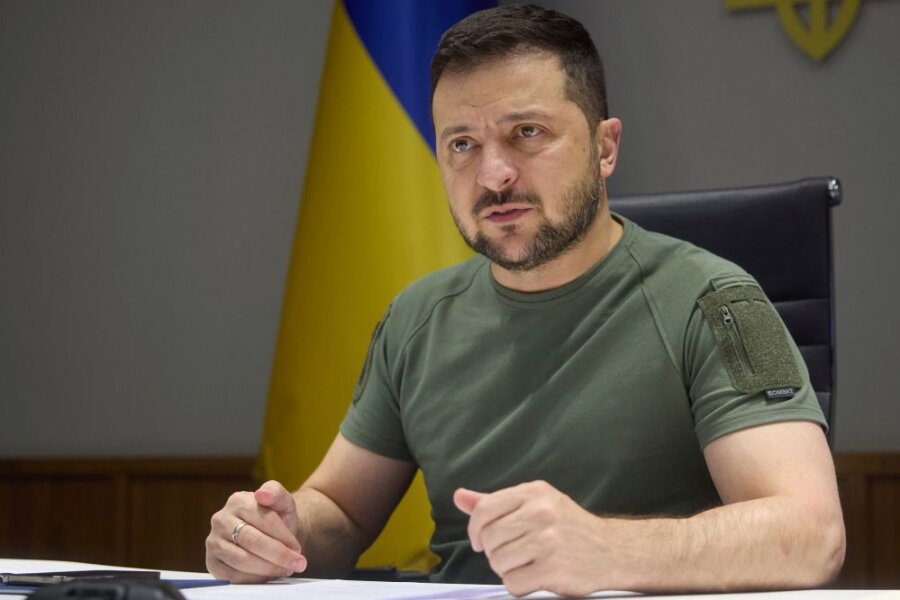 Wolodymyr Selenskyj hat die Reden für das Buch "Botschaft aus der Ukraine" selbst ausgewählt.