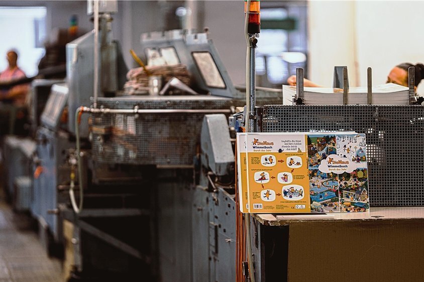 Sendung mit der Maus lädt zu Druckereibesuch in Plauen ein - Zum Türöffnertag lädt am Sonntag die Plauener Firma SDP Sachsendruck ein. Dort werden Pappebücher zur Sendung mit der Maus hergestellt.
