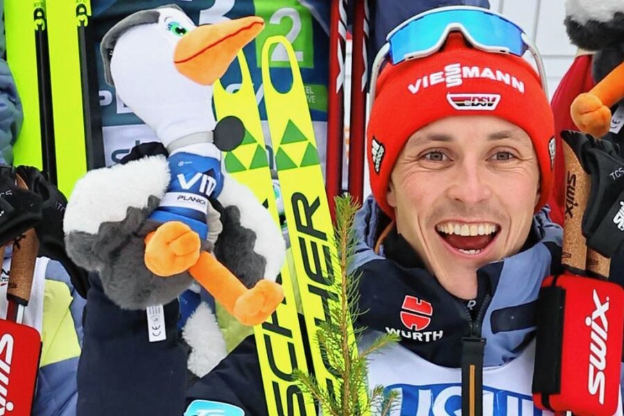 Sensationell: Erzgebirger feiern Eric Frenzel - Eric Frenzel gewann in Planica seine 18. WM-Medaille. Der Erzgebirger erreichte damit eine historische Bestmarke. 