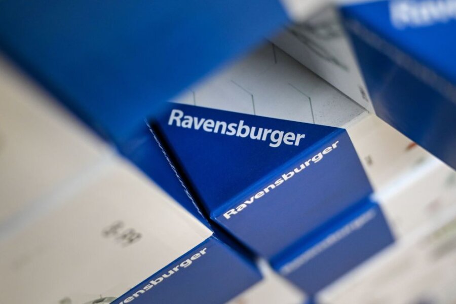 Das Logo der Firma Ravensburger. (Archivbild)