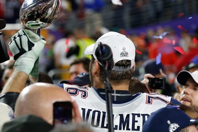Sieg mit Patriots - Vollmer erster deutscher Super Bowl-Champion