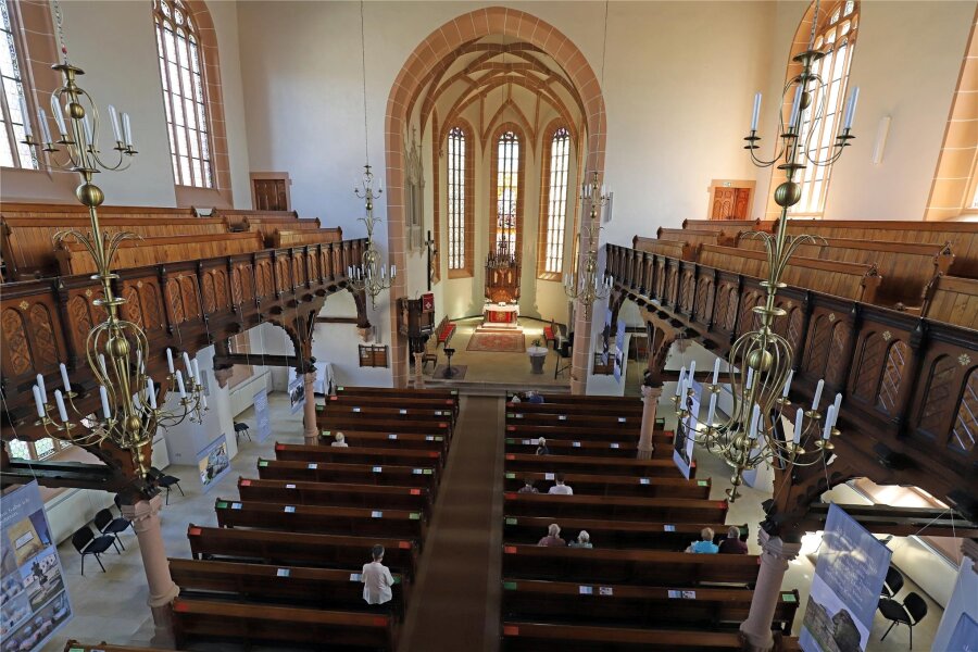 Silbermann-Orgel erklingt zur Mittagszeit - In der Oederaner Stadtkirche erklingt an diesem Donnerstag Orgelmusik zur Mittagszeit.