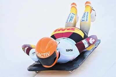 Skeleton-WM in St. Moritz: Rast Kreher zum Titel? - Susanne Kreher (Foto) hat die Spur gefunden.