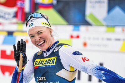 Ski-WM: Vier schwedische Langlaufgirls und ein fantastischer Norweger - Titel verteidigt: Jonna Sundling aus Schweden. 