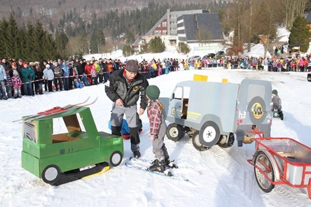 Skifasching Holzhau wegen Schneemangels abgesagt - 