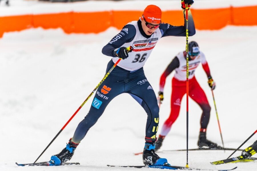 Skilangläufer setzen mehrere Ausrufezeichen - Luca Petzold überzeugte in Seefeld zweimal als Zweiter. 