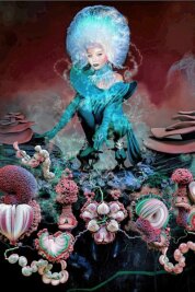 So ist das neue Album des isländischen Gesamtkunstwerks Björk: Jenseits des Pop - Leben unter Pilzen: Björk auf dem Cover ihres neuen Albums "Fossora". 