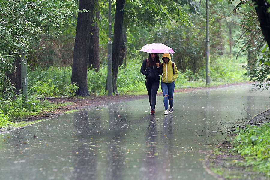 So stark regnete es von Dienstag auf Mittwoch in Sachsens Gemeinden - 