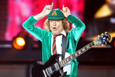 So teuer ist AC/DC: Zusatzkonzert in Dresden, erste Show in wenigen Stunden fast ausverkauft! - Angus Young von AC/DC.