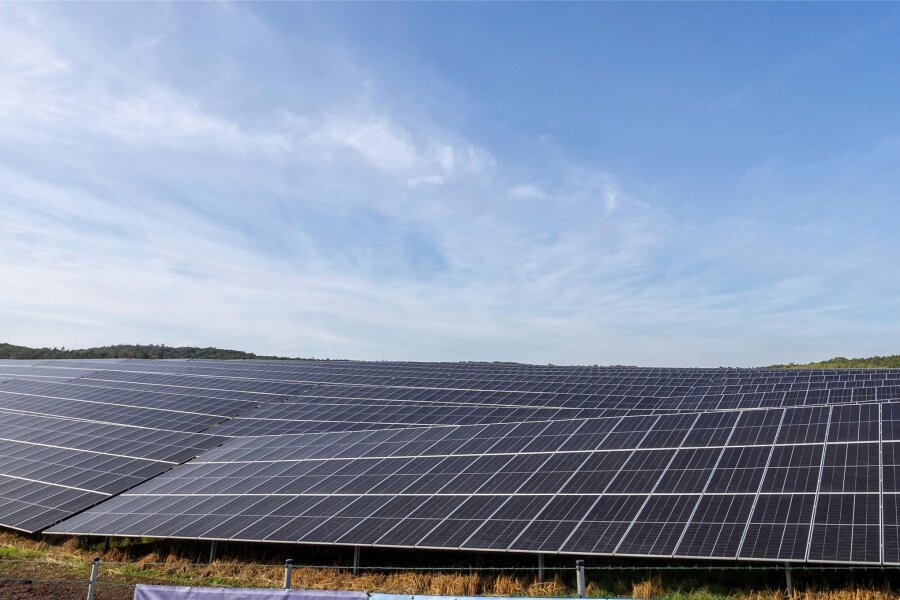 Solarpark so groß wie 40 Fußballfelder in Weischlitz geplant - In Weischlitz soll ein großer Solarpark entstehen.