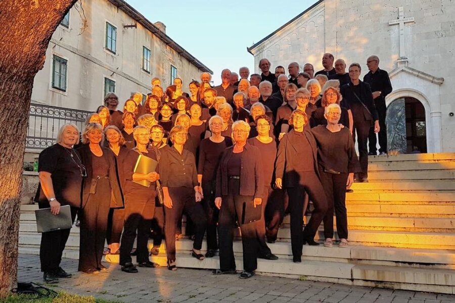 Sommermusik im Erzgebirge: Chor von der Nordseeküste singt in Sankt Annen - Die Stadtkantorei Bremerhaven feiert ihr 60-jähriges Bestehen. Die Jubiläumsreise führt auch ins Erzgebirge.