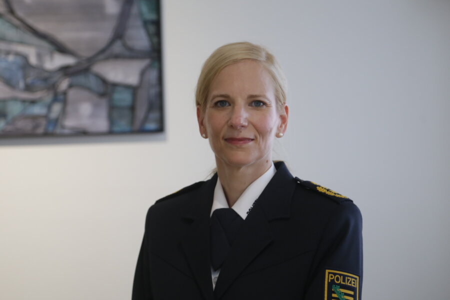 Sonja Penzel ist Sachsens erste Polizeipräsidentin - Sonja Penzel ist neue Chefin der Chemnitzer Polizeidirektion.