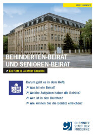 Sozialamt Chemnitz veröffentlicht Faltblatt in leichter Sprache - Das neue Faltblatt in leichter Sprache.