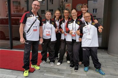 Special Olympics World Games: Auerbach als Gastgeberstadt ausgewählt - Das Auerbacher Team, das im Vorjahr bei der Tanz-WM der Special Olympics im österreichischen Graz erfolgreich war. 