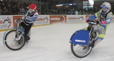 "Speedway on Ice" begeistert in Schönheide - 