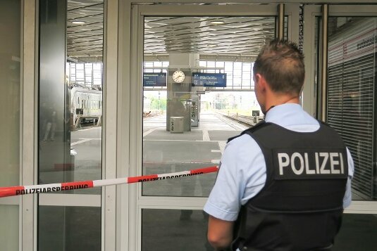 Sperrung des Chemnitzer Hauptbahnhofs aufgehoben - 