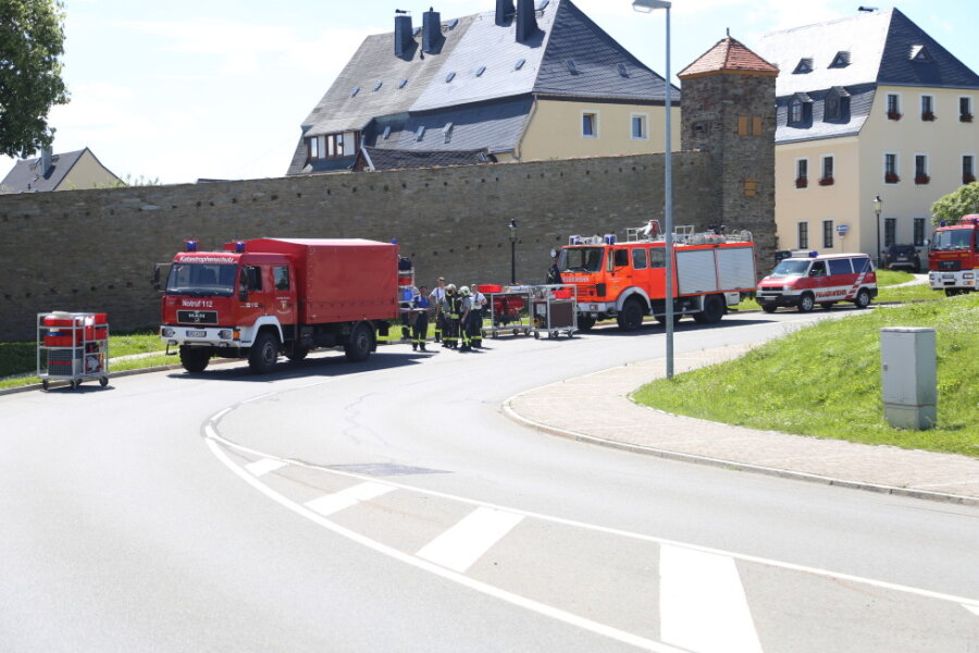 Sperrungen in Marienberg nach Bombendrohung gegen Amtsgericht wieder aufgehoben - 