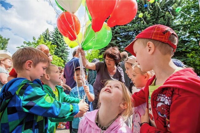 Spiel, Spaß und Popcorn: Limbach-Oberfrohna lädt zum Kinderfest - Von 15 bis 19 Uhr findet am Donnerstag das Kinderfest im Stadtpark Limbach-Oberfrohna statt. 