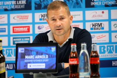 Spielabsage wegen Coronafällen: Alle betroffenen CFC-Spieler sind ungeimpft - Marc Arnold, Geschäftsführer Sport beim Fußball-Regionalligist Chemnitzer FC.