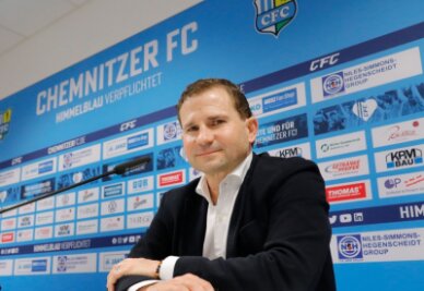 Marc Arnold, Geschäftsführer Sport beim Fußball-Regionalligist Chemnitzer FC.