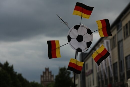Sport frei in Neubrandenburg - auch wenn das Thema heikel ist - Sport ist hier wichtig - Szene aus Neubrandenburg.