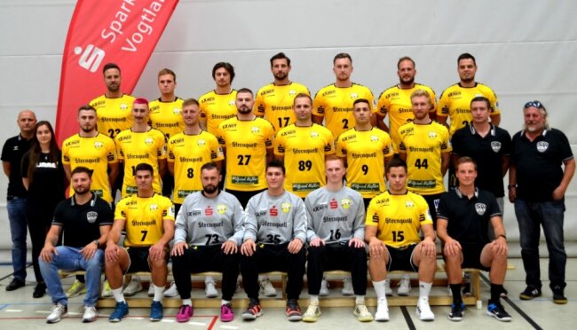 Die Handballer des SV 04 Oberlosa.