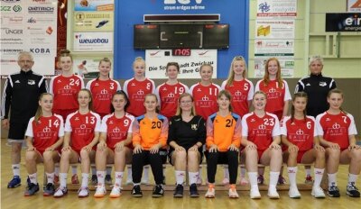 Sportlerwahl: Die Kandidaten und ihre Leistungen - Die B-Jugend-Handballerinnen des BSV Sachsen Zwickau beendeten die vergangene Saison im Frühjahr 2020 als Vize-Landesmeister. 