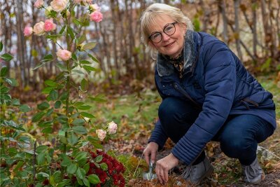 Sprecherin dreier Vogtland-Landräte verabschiedet sich in den Ruhestand - Hat nun mehr Zeit für ihren Garten: Kerstin Büttner.