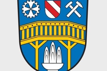 Stadt darf neues Wappen verwenden - So sieht das neue Wappen von Aue-Bad Schlema aus. 