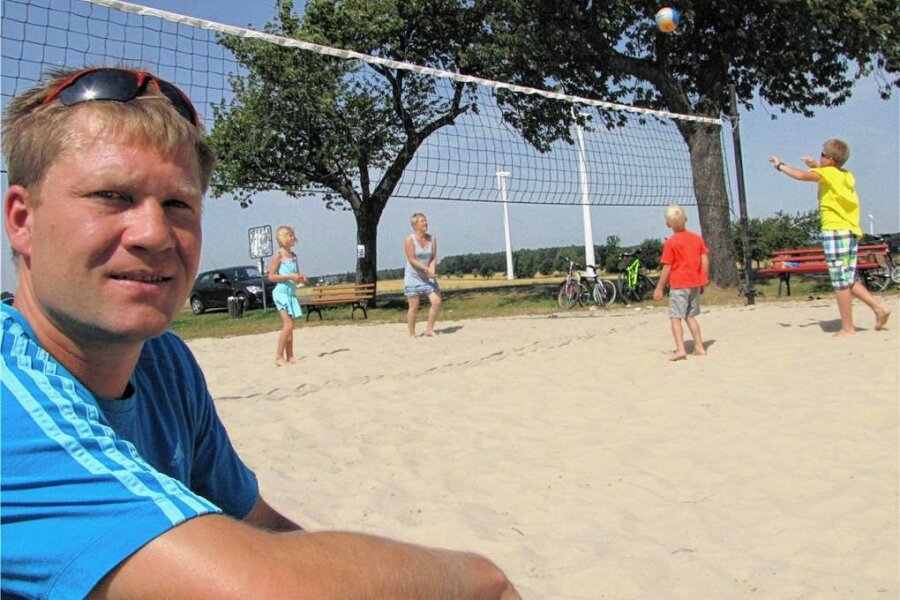 Stadt Geringswalde kauft Volleyballplatz - Jens Weinert, der bereits zahlreiche Turniere organisiert hat, begrüßt die Entscheidung der Stadt.