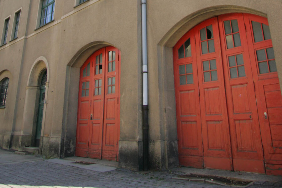 Stadt plant Erlebnisgastronomie in früherem Brandschutzamt - Das ehemalige Brandschutzamt am Oberen Graben in Plauen.
