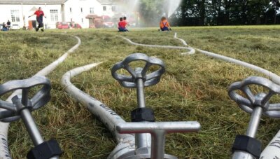 Stadt sorgt für mehr Löschwasser in Blankenhain - Die Feuerwehrleute müssen vor allem bei Einsätzen in ländlichen Gebieten auf Löschwasser aus Zisternen zurückgreifen. 