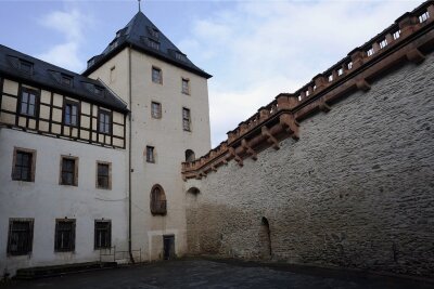 Stadt steuert 180.000 Euro für untere Burg von Mylau bei - Der untere Burghof der Burg Mylau soll saniert werden.