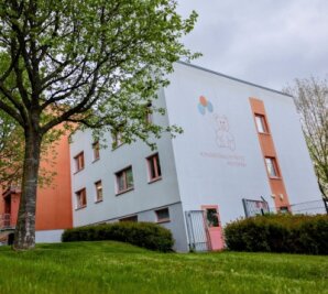 Stadt will Kita zum Familienzentrum ausbauen - Die Kindertagesstätte Mischka im Auerbacher Neubaugebiet soll künftig auch als Familienzentrum dienen. 