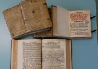 Stadtbibliothek bewahrt Bücherschätze vor dem Verfall - Restaurierte Bände der Hans-Sachs-Ausgabe und das Buch "Heydenweldt".