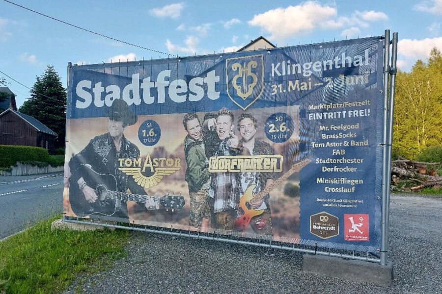 Stadtfest-Absage in Klingenthal: Organisator fordert Entschädigung - Dem Klingenthaler Stadtfest, das am Wochenende witterungsbedingt abgesagt wurde, droht ein Streit.