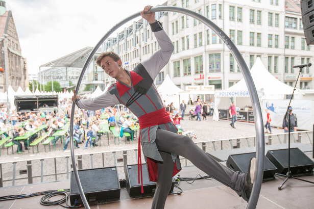 Stadtfest Chemnitz: Artist ist größtes Talent - 