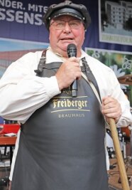 Stadtführer von Freiberg brauchen Verstärkung - Populär sind seine Bierführungen: Braumeister Michael alias Thomas Mielenz.