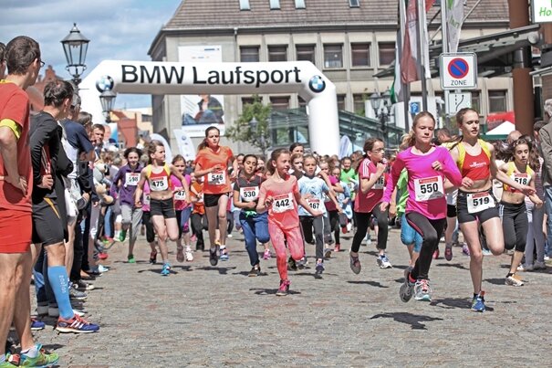 Stadtlauf-Vorbereitung biegt auf Zielgerade ein - Beim Zwickauer Stadtlauf 2015 gingen mehr als 1150 Sportlerinnen und Sportler an den Start.