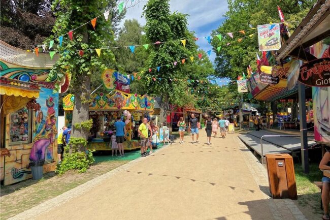 Stadtparkfest in LimbachOberfrohna So kann man das Fest auch bei