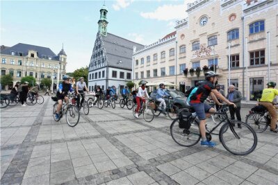 Stadtradeln: Zwickau liegt in Sachsen momentan auf Platz eins - Die Aktion Stadtradeln wird in Zwickau immer beliebter.