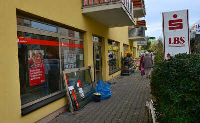 Die Sparkassenfiliale im Neubaugebiet in Mittweida an der Lauenhainer Straße soll zum Jahreswechsel geschlossen werden. 