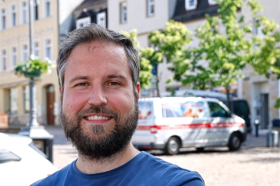Stadtratswahl in Meerane: Ehemaliger Bürgermeisterkandidat führt Liste der SPD an - Stefan Peetz ist Spitzenkandidat der SPD bei der Stadtratswahl in Meerane.